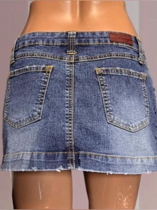 BONGO Dresses & Skirts - Bongo Y2K Denim Mini Skirt